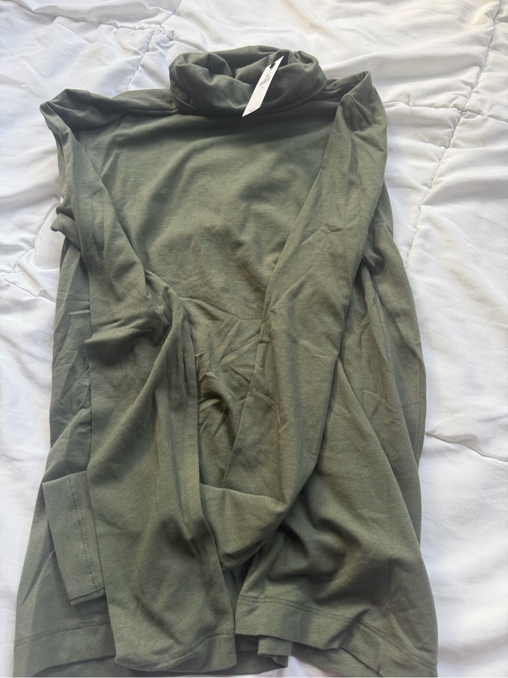 Banana Republic Olive Green Crewneck Top